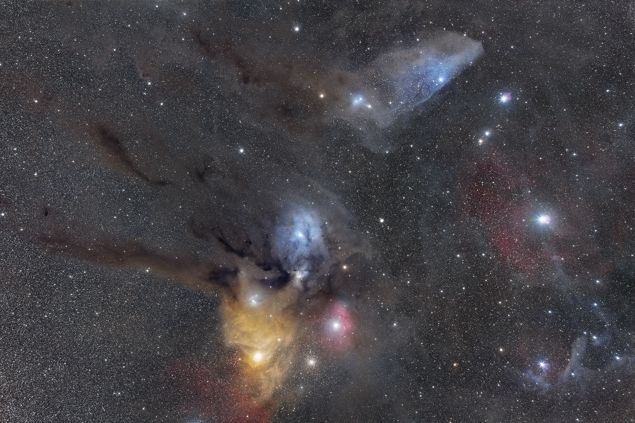 4 Rho Ophiuchi cloud complex