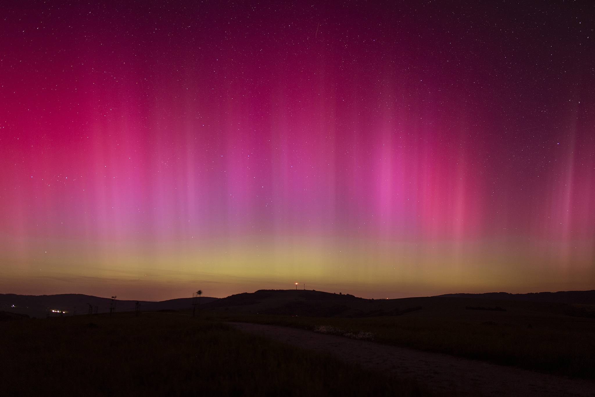 8 Kamenec viewpoint, Slovakia 1 aurora Ondrej Kralik